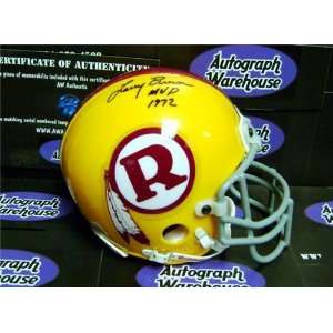 Larry Brown Autographed/Hand Signed Football Mini Helmet (Washington 