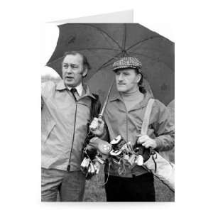 Graham Hill and Larry Webb   Greeting Card (Pack of 2)   7x5 inch 