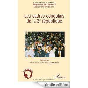 Les cadres congolais de la 3e république (Etudes africaines) (French 
