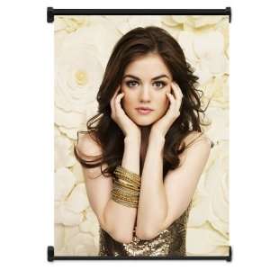  Pretty Little Liars TV Show Lucy Hale Fabric Wall Scroll 