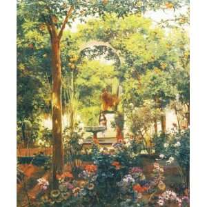  Garden, Seville By Manuel Garcia Rodriguez Highest Quality 