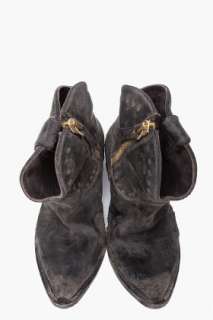 Golden Goose Black Star Zip Boots for women  