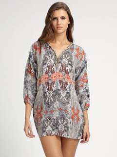 Joie   Luka Paisley Linen Coverup