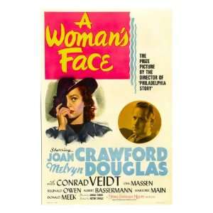  A Womans Face, Joan Crawford, Melvyn Douglas, 1941 
