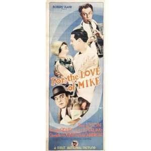 For the Love of Mike Poster Movie Insert 14 x 36 Inches   36cm x 92cm 