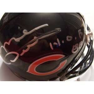 Mike Ditka autographed Chicago Bears mini helmet