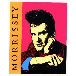  Morrissey   Drawn Face Shot with Logo   Sticker / Decal 