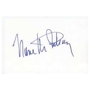 NANETTE FABRAY Signed Index Card In Person