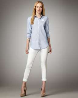 White Stretch Jeans  