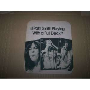 PATTI SMITH COMPUTER MOUSE PAD Punk Rock