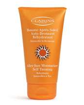 clarins after sun moisturizer with self tanner