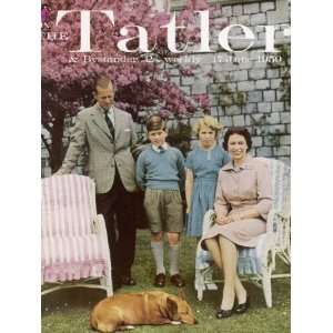  Tatler Cover Queen Elizabeth II and Her Family Stretched 