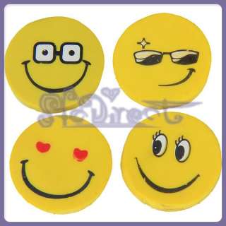 Smiley Face Eraser Rubber Boys Girls Party Toys Favor  