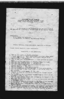Civilized Tribes Choctaw Indians Intermarriage Roll  