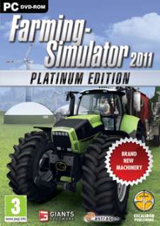 Farming Simulator 2011   Platinum Edition (New & Sealed) *  