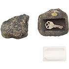 Large Grey FAKE GARDEN ROCK STONE OUTDOOR HIDE A KEY HOLDER HIDER 