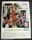 vintage 1959 fems feminine napkins day care worker with children