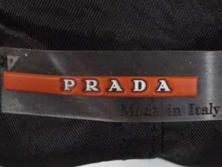 PRADA BLACK VEST/TOP Fitted Bodice/Great Details LRG  