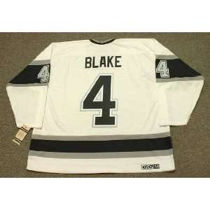 ROB BLAKE Los Angeles Kings 1993 CCM Vintage Throwback Home NHL Hockey 