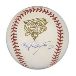 Roger Clemens Autographed Baseball  Details 2000 World Series 