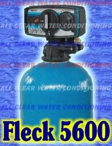 Fleck 5600 On Demand Metered Water Softener 64K 64,000 Grain   All 