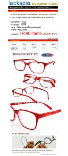 LOOKSPIA EYEGLASSES FRAME MEMORY FLEX TR 90 EYEWEAR  