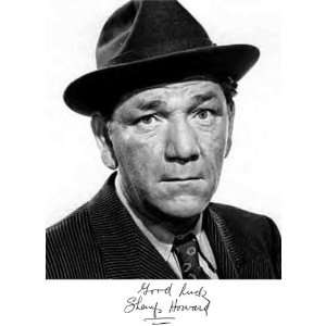 Shemp Howard One of the Three Stooges Reprint Autograph 8 1/2 X 11 