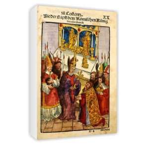  Pope Martin V gives Sigismund the symbolic   Canvas 