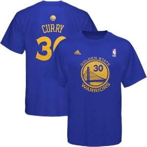 adidas Stephen Curry Golden State Warriors #30 Youth Player T Shirt 