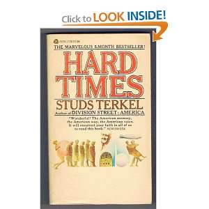  Hard Times Studs Terkel Books