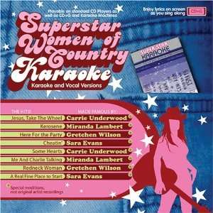 SUPERSTAR WOMEN OF COUNTRY KARAOKE  [CD+G] NEW  