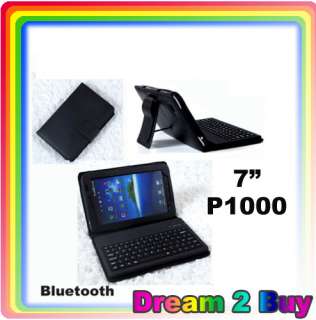   Bluetooth Keyboard Case Stand for 7 Samsung Galaxy TAB P1000 Tablet