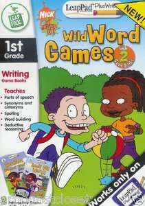   Game Books   Rugrats Wild Word Games LeapPad 708431303270  
