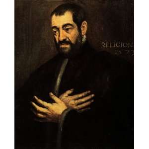  Hand Made Oil Reproduction   Tintoretto (Jacopo Comin 