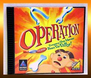 Hasbro OPERATION PC CD Interactive Board Game *LN*  