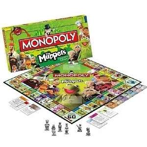 THE MUPPETS MONOPOLY BOARD GAME JIM HENSON MONOPOLY MUPPET COLLECTORS 
