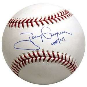 Tony Gwynn Autographed Baseball   Official Major League HOF 07