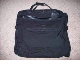 Vintage HARTMANN Nylon GARMENT Folding Blck Luggage Bag  