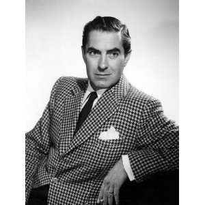 Tyrone Power at the Time of the Stage Production Dark Is Light Enough 