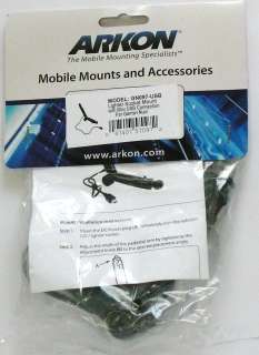 ARKON GN097 Lighter Socket Garmin Nuvi GPS Mount /w USB 047407570972 