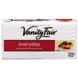 Vanity Fair Napkins Everyday, Family Pack, 200 ct  Fresh