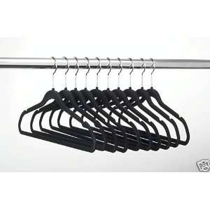  144pc Black Velvet Hangers