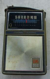 General Electric GE AM Solid State Transistor Radio  