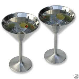Stainless Steel Martini Glasses 03RPSM02  