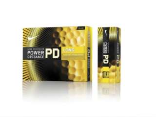 Nike Power Distance Long Golf Balls Yellow 12 Pack  