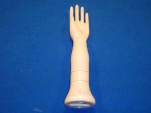 PORCELAIN GLOVE MOLD JEWELRY RING DISPLAY RIGHT HAND  