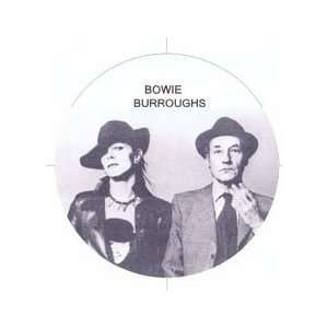  David Bowie and William S Burroughs Refrigerator Magnet 