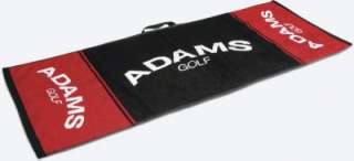 NEW 2012 Adams Golf TOUR TOWEL 20x40 Red/Black/White  