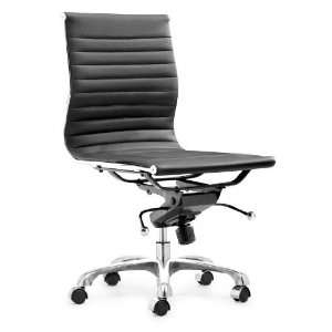  Mid Back Leatherette Armless Conference Chair Discontinued 