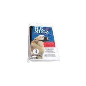 DOG MUZZLE, Color BLACK; Size 9 1/2 TO 10 INC (Catalog Category Dog 